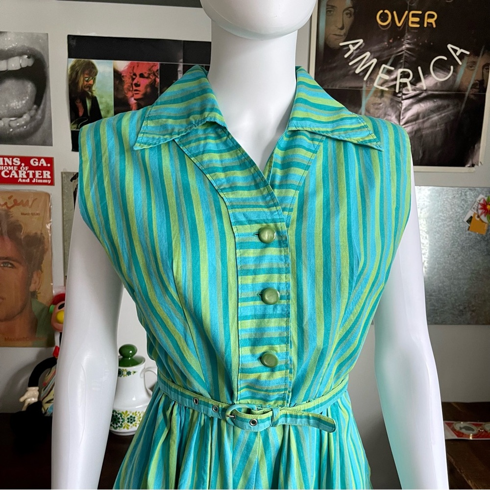 Vintage Cotton Dress - image 4
